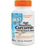 Kurkumin iz korenine kurkume s kompleksom C3 in bioperinom, 500 mg - 120 kapsul