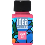 Maimeri Idea Vetro Barva za steklo Rose 202 60 ml 1 kos