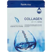 Farmstay Visible Difference Mask Sheet Collagen - Vlažilna sheet maska s kolagenom 1 kos/23 ml