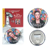 Carmani, odpirač za steklenice z magnetom - navdihnjen s slikami Fride Kahlo
