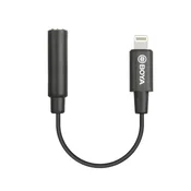 BOYA BY-K3 3,5 mm ženski TRRS na muški Lightning pretvaracki kabel, 6 cm
