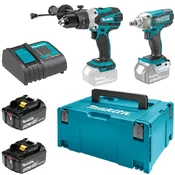Set vrtalnik/vijačnik + udarni vijačnik 18V DLX5890SFJ | MAKITA - Makita
