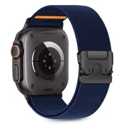 Tech-Protect Nylon Clasp pašček za Apple Watch 44/45/46/49mm, navy
