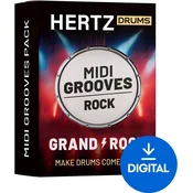 Hertz Grand Rock MIDI Grooves (Digitalni izdelek)