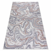 eoshop Preproga SISAL SION Waves 2836 flat weave ecru/blue/pink ( - Velikost: 200x290 cm)