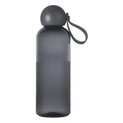 Temno siva steklenica za vodo za na pot iz reciklirane plastike 650 ml Ture – Sagaform