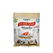 Mediterranean Poslastice za pse Serrano, Džigerica, 100 g, U obliku koskica