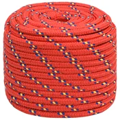 vidaXL Večnamenska uporabna vrv 18 mm 100 m Rdeča PP