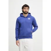 Alpha Industries pulover s kapuco moški z bombažem Signature