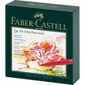 Flomastri Pitt Artist Pens , Faber-Castell, 24/1