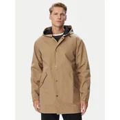 Quiksilver Dežna jakna Diamond Rain EQYJK04193 Temno bež Regular Fit