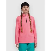 ONeill FwcCruz JackS Polartec Kids Half-Zip Fleec skater pink
