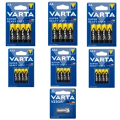 shumee VARTA SHD Zn-C komplet baterij AAA 4x3, AA 4x3 in V23GA 12V alkalne x1