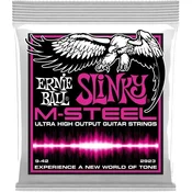 Ernie Ball 2923 Super M-Steel Strune za električno kitaro (Kot novo)