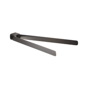 Gedy - Zidni držac za peškire PIRENEI 35,9 cm metalno siva
