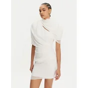 JACQUEMUS Cocktail obleka 24H251DR130-1555 Bela Regular Fit