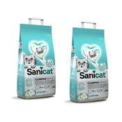Sanicat posip Clumping White Cotton Fresh 2 x 20 l