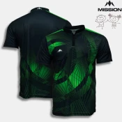 Otroška majica za pikado MISSION/ORB/Black-Green