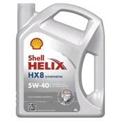 SHELL Helix HX8 5W-40 potpuno sinteticko motorno ulje, 4 l