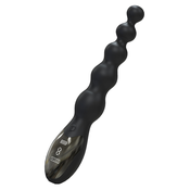 Hidden Desire Extreme Beaded Anal Power Vibrator Black