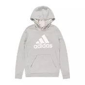 ADIDAS SPORTSWEAR Sportska sweater majica, siva melange / bijela