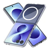 SAMSUNG Galaxy Z Flip8 magnetski silikon case providno CEL-MAG-FLIP8-TP