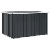 Vidaxl Vrtna škatla za shranjevanje antracitna 150x101x91 cm