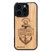 shumee Lesen ovitek Bewood za iPhone 16 Pro, HRAST SIDRO