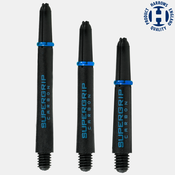 Trupi za pikado puščice HARROWS/Supergrip Carbon/Blue