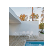 BIZZOTTO vrtna garnitura Hilde, bela, 7 delna, aluminij in tekstil