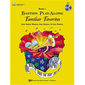 BASTIEN PLAY-ALONG FAMILIAR FAVORITES +CD