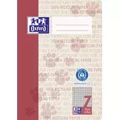 Oxford Učbenik Oxford, reciklaža, DIN A5, 16 listov, linijo 7, (21654768)