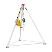 VEVOR Komplet za reševalni trinožni stalak 1670x1670x2185 mm nastavljiv vitel 816 kg kabel 198 m