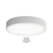 Stropna svetilka CLEO 500 siva s senzorjem gibanja 50 cm
