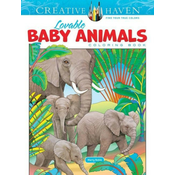 Creative Haven Lovable Baby Animals Coloring Book