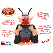 Čebelica Medvedki Pravljice Pucmeloud pliš 37 cm češko govoreči na baterije