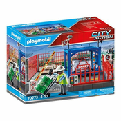 Playmobil SKLADIŠČENJE TOVORA 70773, SKLADIŠČENJE TOVORA 70773