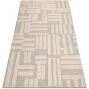 Rugsx FLUX 461.95.AE110 volnena preproga OSTA - geometri 160x230 cm Bež