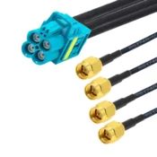 shumee Mini Fakra adapter Z vtičnica/4xSMA vtič 1m