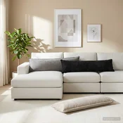 vidaXL Blazina z blazino HOUTEN 2 kos Temno siva Kovinska tkanina