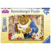 Ravensburger - Puzzle Belle in Zver  - 100 kosov