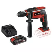Einhell Aku. Udarna bušilica TC-ID 18 Li i Power-X-Change 18V 2,5 Ah Starter-Kit