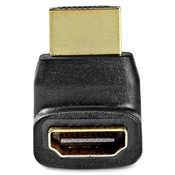 Nedis HDMI adapter/ HDMI priključek - HDMI vtičnica/ nagnjen za 270°/ črn/ škatla