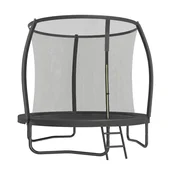 Songmics Trampolin 244x239 cm Črn