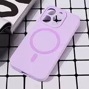 Torbica Magsafe Pure color za iPhone 15 Pro 6.1 lila