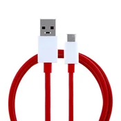 INNE USB-A na USB-C kabel ONEPLUS 4A, 1 m, D301, v razsutem stanju, rdeč
