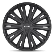 AutoStyle Pokrovi platišč Giga Black 15