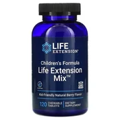 Otroška formula Life Extension Mix, Naravna Jagoda - 120 žvečljivih tablet