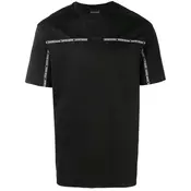 Emporio Armani - logo band T-shirt - men - Black