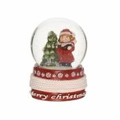 Rayher. Snežna krogla, Merry Christmas, 5x5x6,3cm